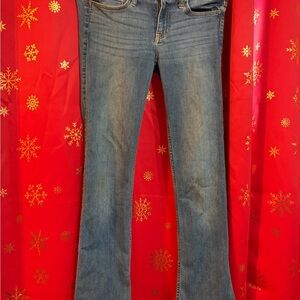 Hollister Women's Flare Jeans in Blue